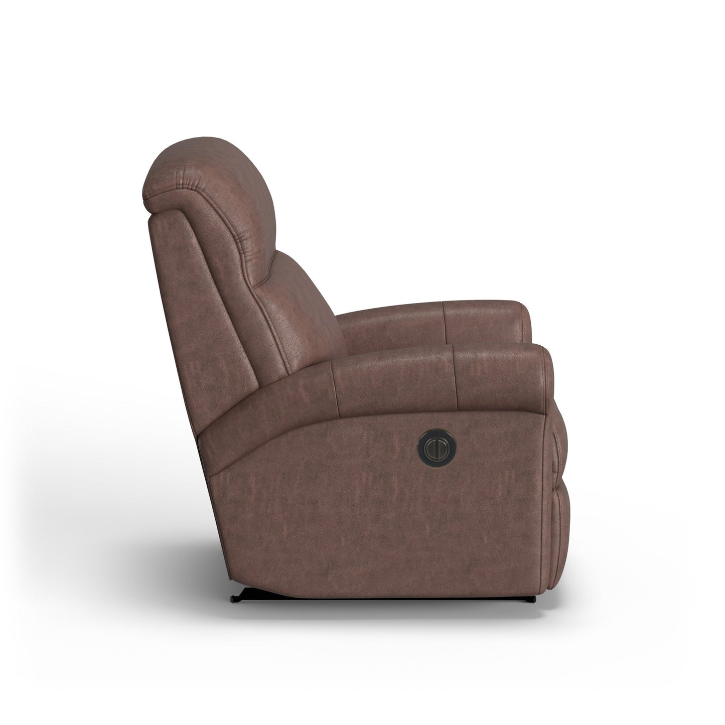 Davis Leather Power Rocking Recliner