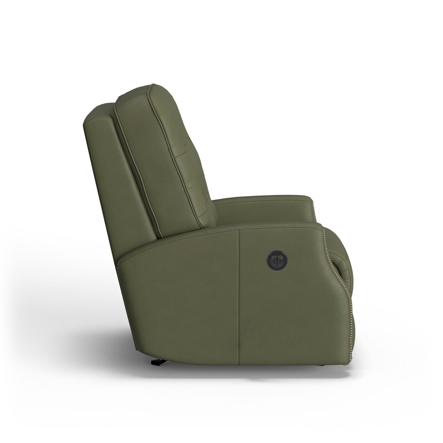 Devon Leather Power Rocking Recliner