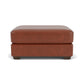 Thornton Leather Cocktail Ottoman
