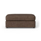 Vail Leather Cocktail Ottoman