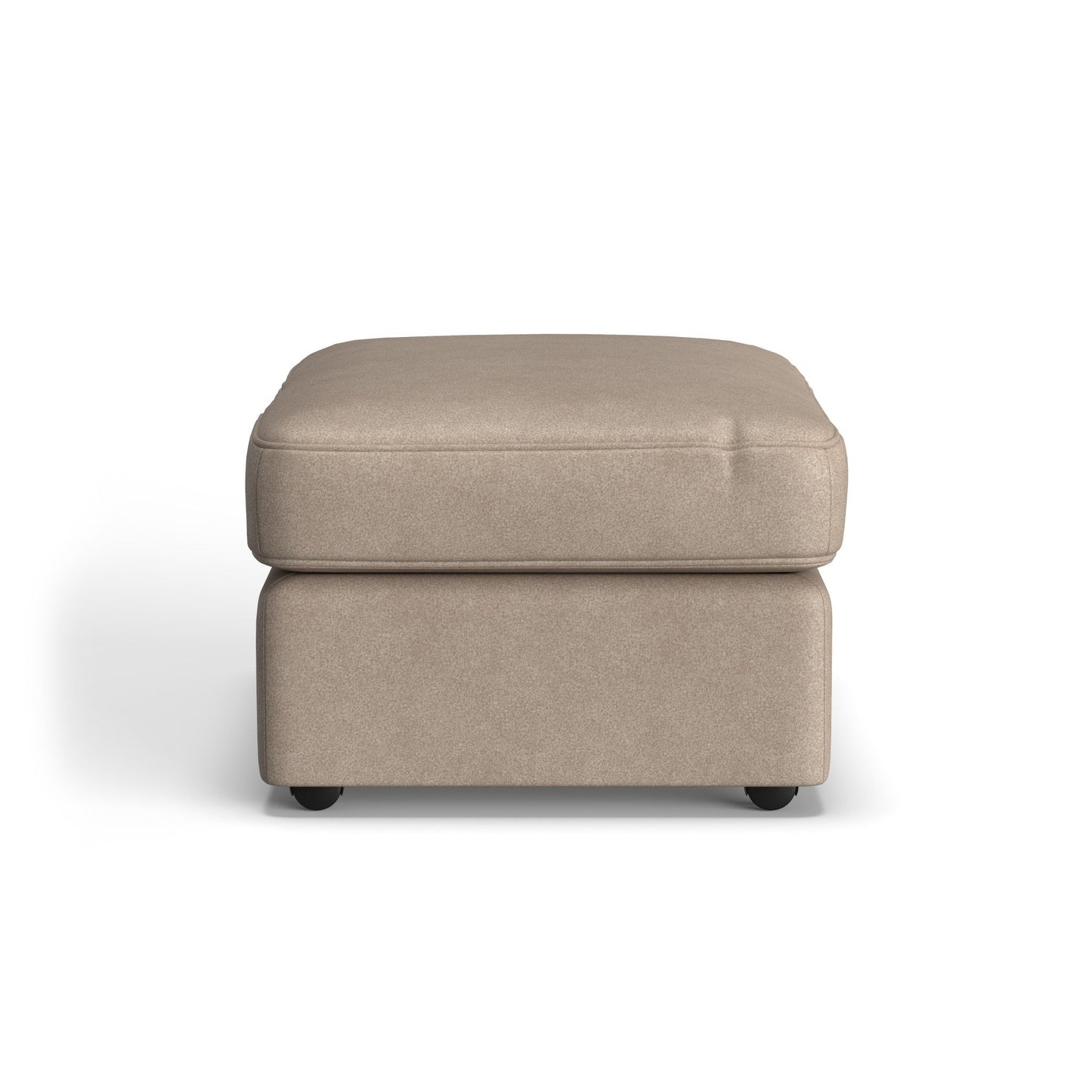 Vail Leather Ottoman
