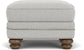 Bay Bridge Fabric Ottoman