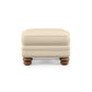 Bay Bridge Leather Ottoman