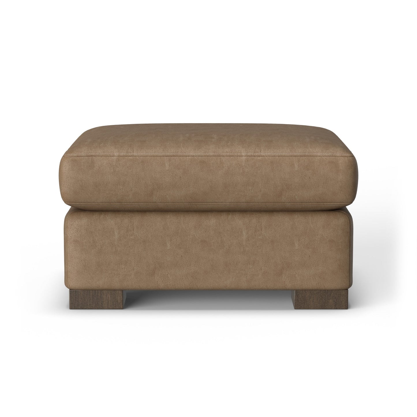 Bryant Leather Ottoman