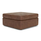 Sky Fabric Square Cocktail Ottoman