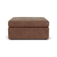 Sky Fabric Square Cocktail Ottoman