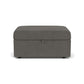 Sky Fabric Storage Ottoman