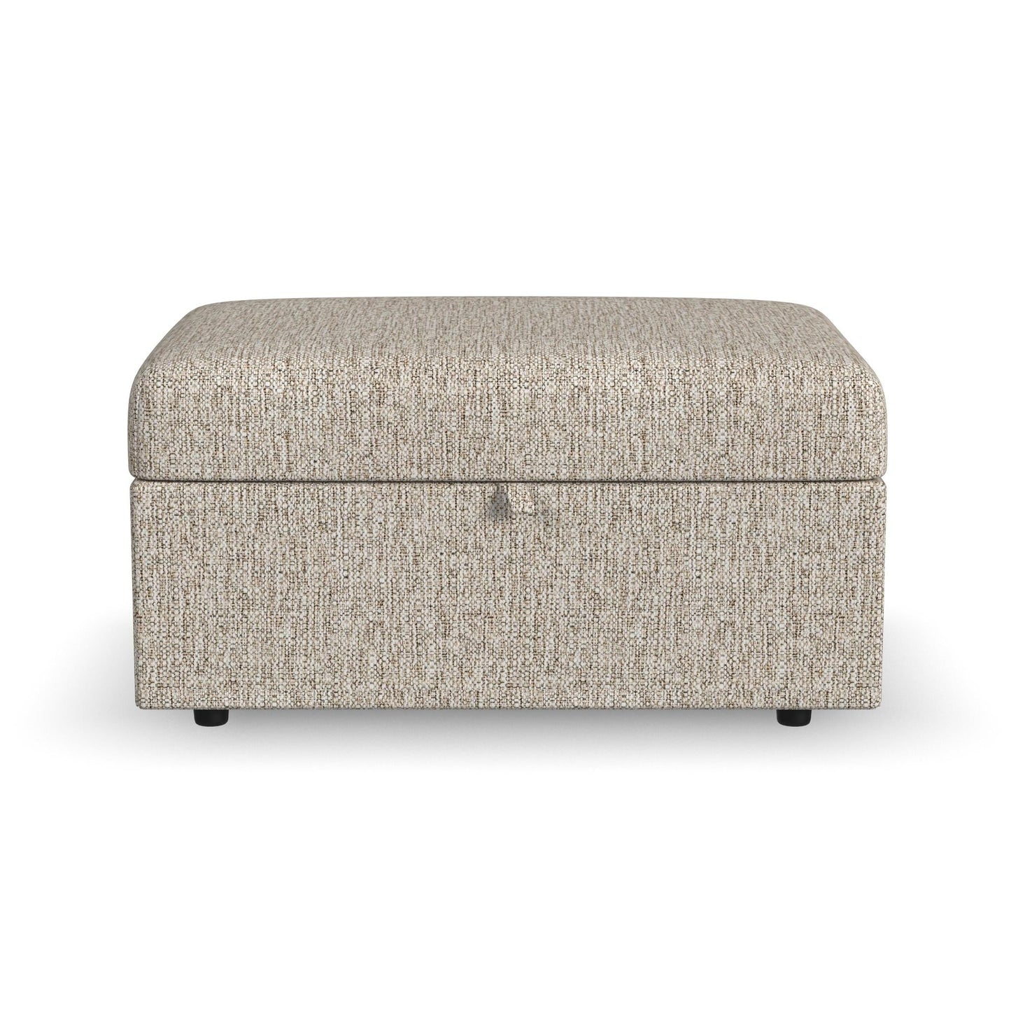 Sky Fabric Storage Ottoman