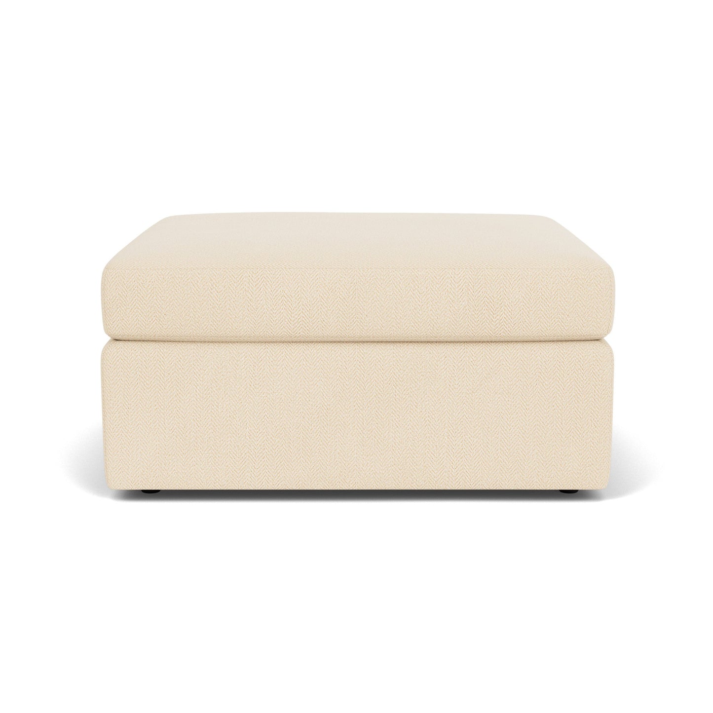 Sky Fabric Square Cocktail Ottoman