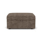 Sky Fabric Storage Ottoman