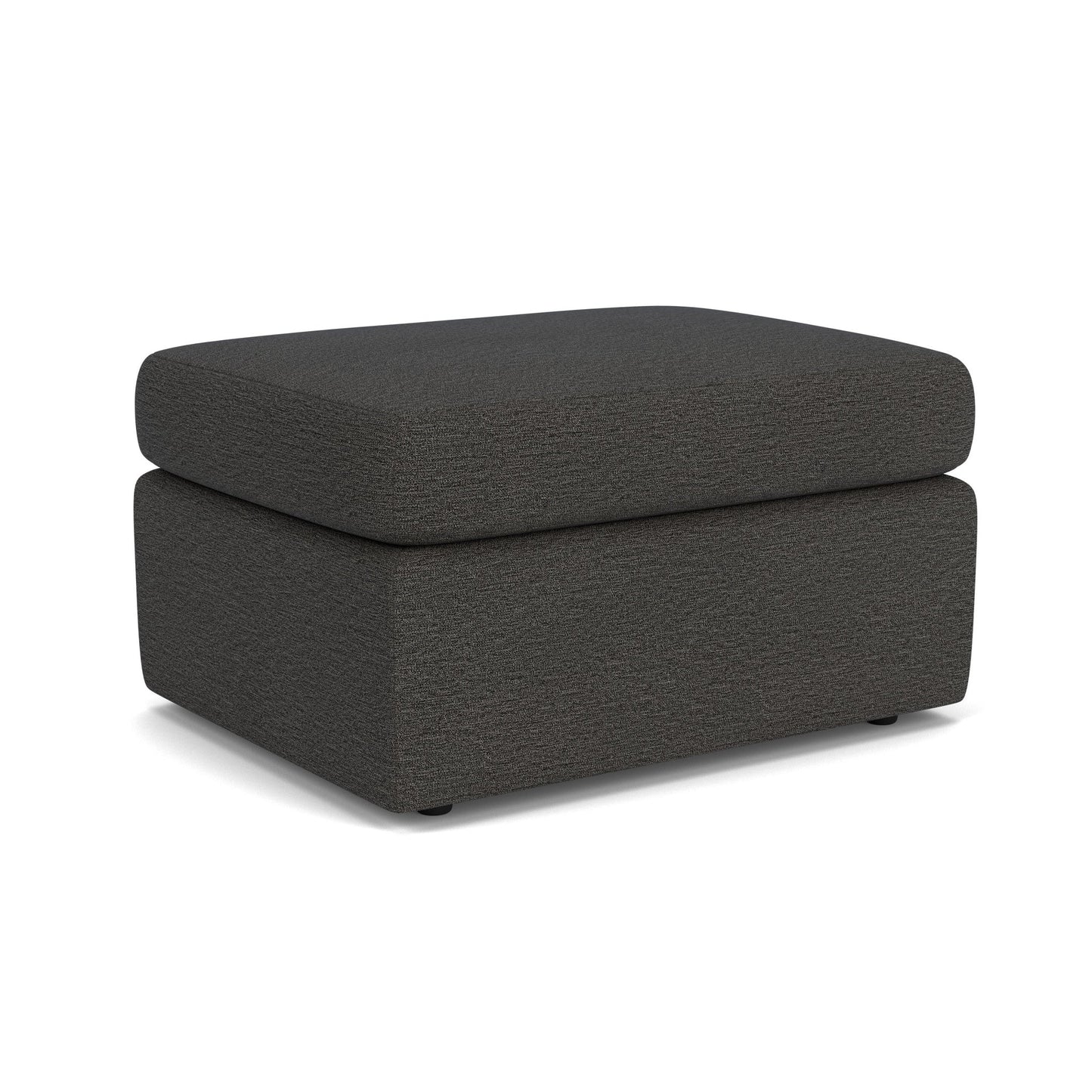 Sky Fabric Ottoman