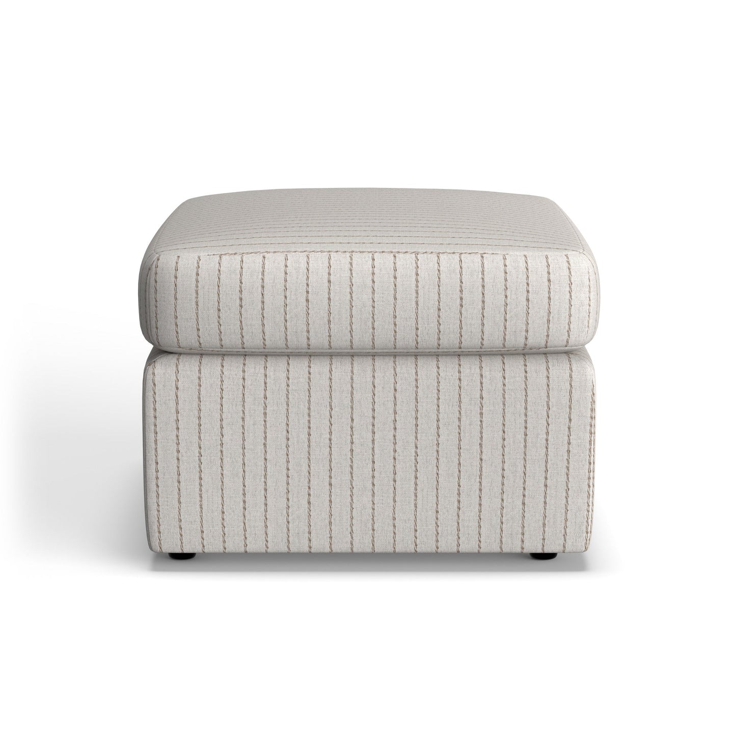 Sky Fabric Ottoman