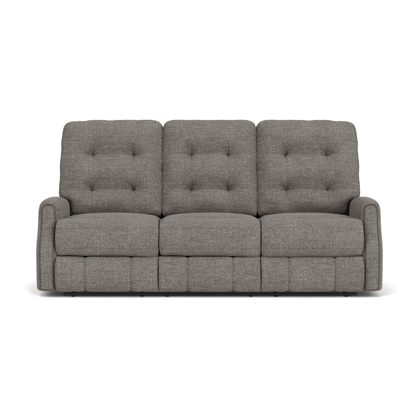 Devon Fabric Power Reclining Sofa with Power Headrests