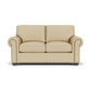 Carson Leather Loveseat