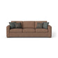 Collins Fabric Large Three-Cushion Sofa