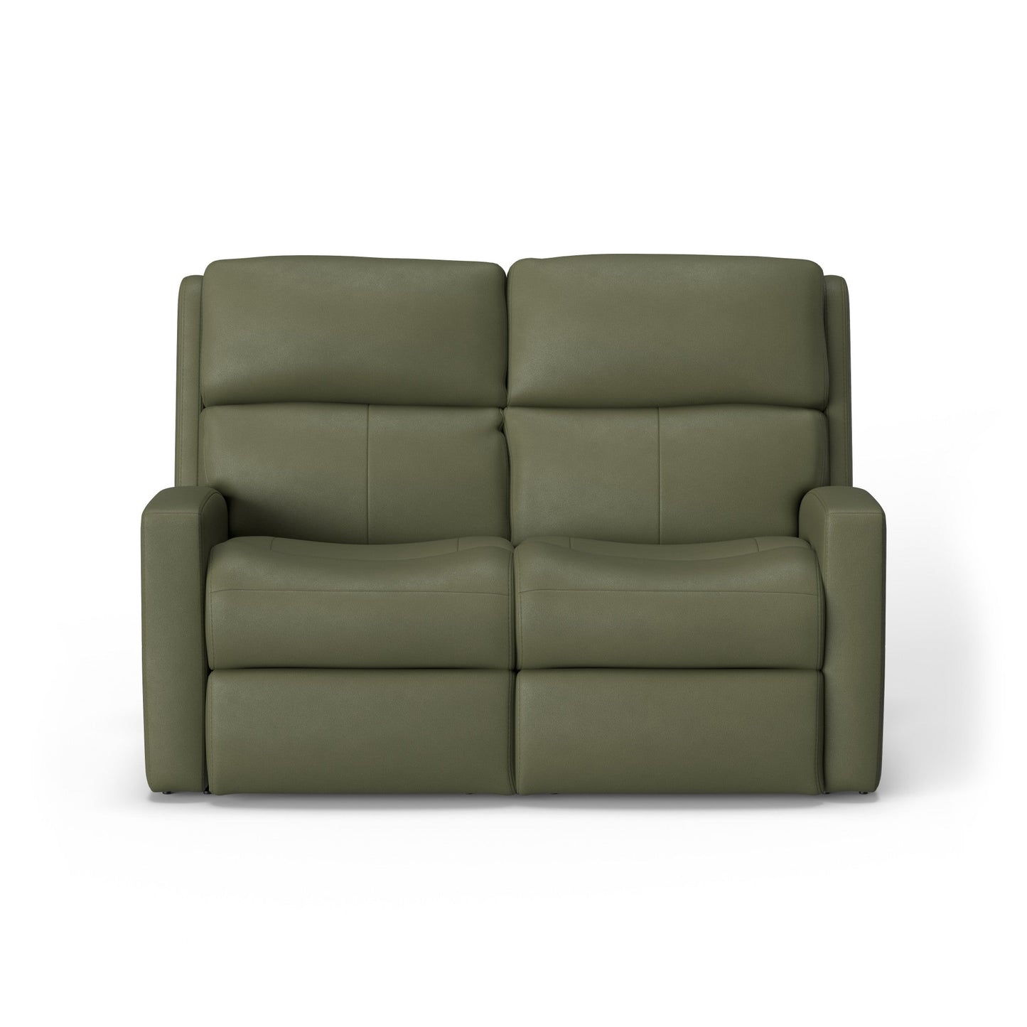Catalina Leather Reclining Loveseat