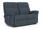 Davis Fabric Power Reclining Loveseat with Power Headrests