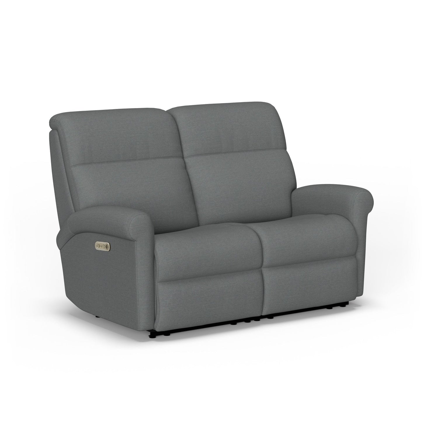 Davis Fabric Power Reclining Loveseat with Power Headrests