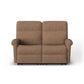 Davis Fabric Power Reclining Loveseat with Power Headrests