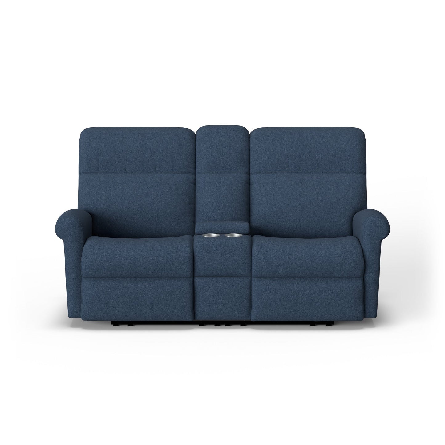 Davis Fabric Power Reclining Loveseat with Console