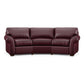 Vail Leather Conversation Sofa