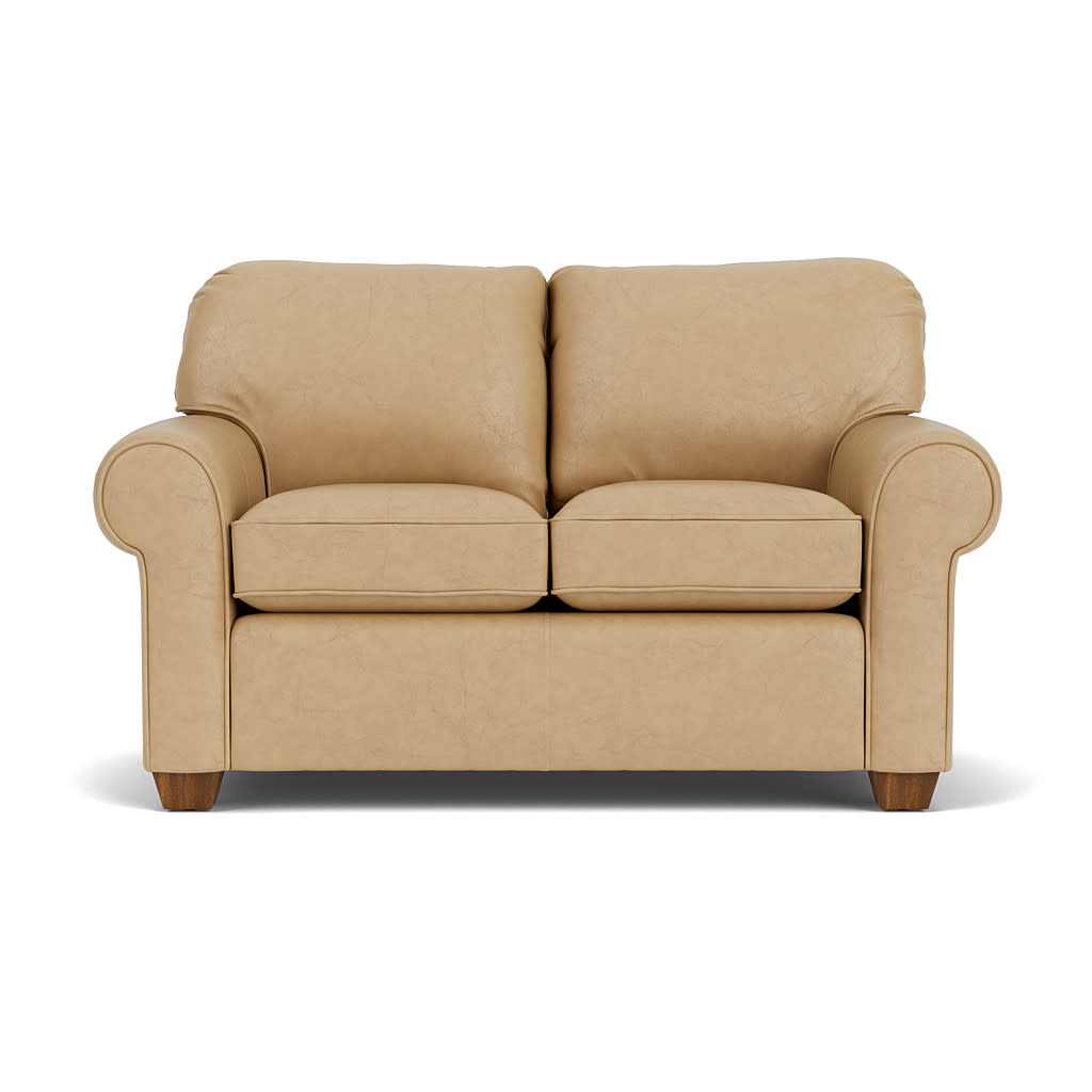Thornton Leather Loveseat