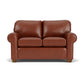 Thornton Leather Loveseat