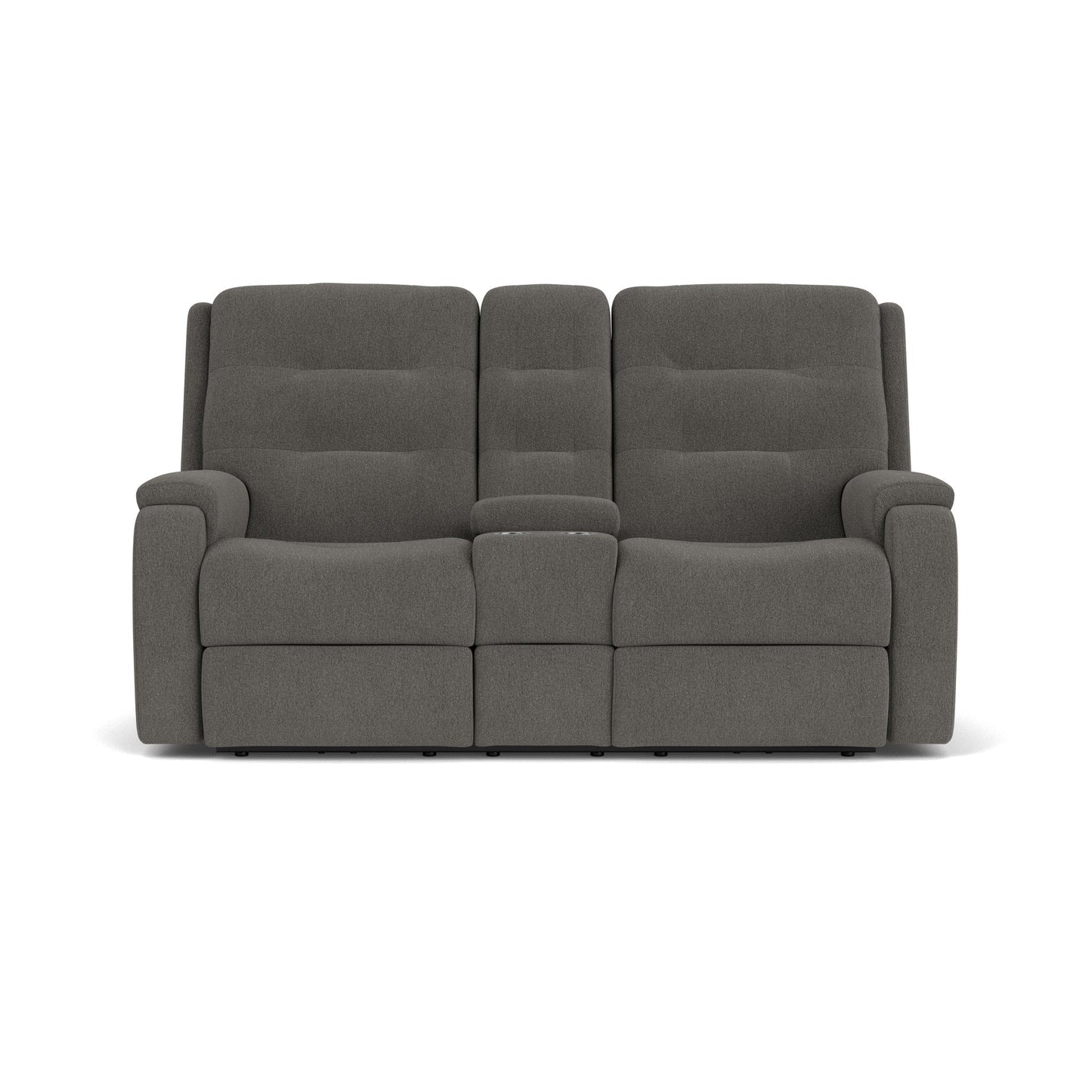 Arlo Fabric Power Reclining Loveseat with Console