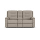 Arlo Fabric Power Reclining Loveseat with Console & Power Headrests & Lumbar