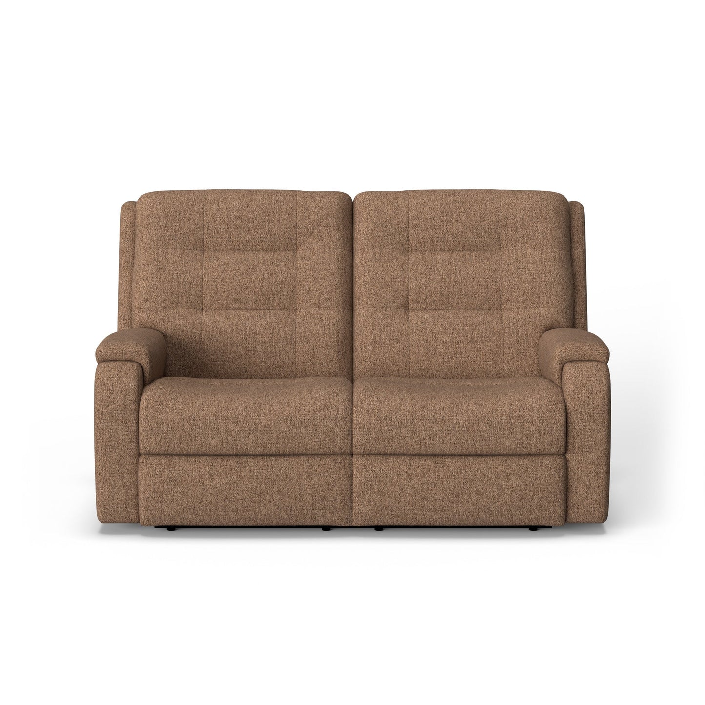 Arlo Fabric Power Reclining Loveseat with Power Headrests & Lumbar