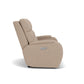 Strait Fabric Power Reclining Loveseat with Power Headrests