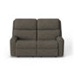 Rio Fabric Power Reclining Loveseat with Power Headrests