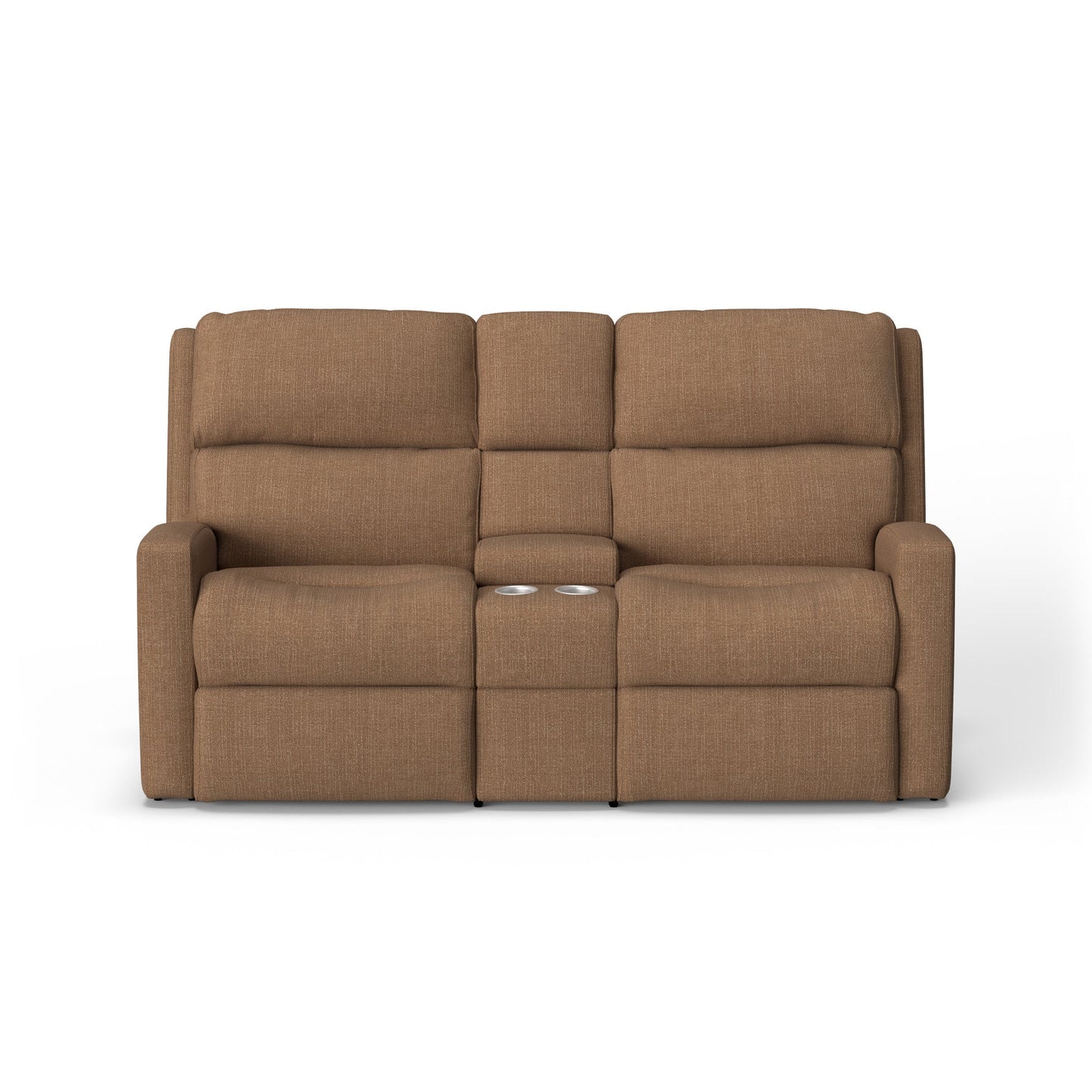 Catalina Fabric Power Reclining Loveseat with Console