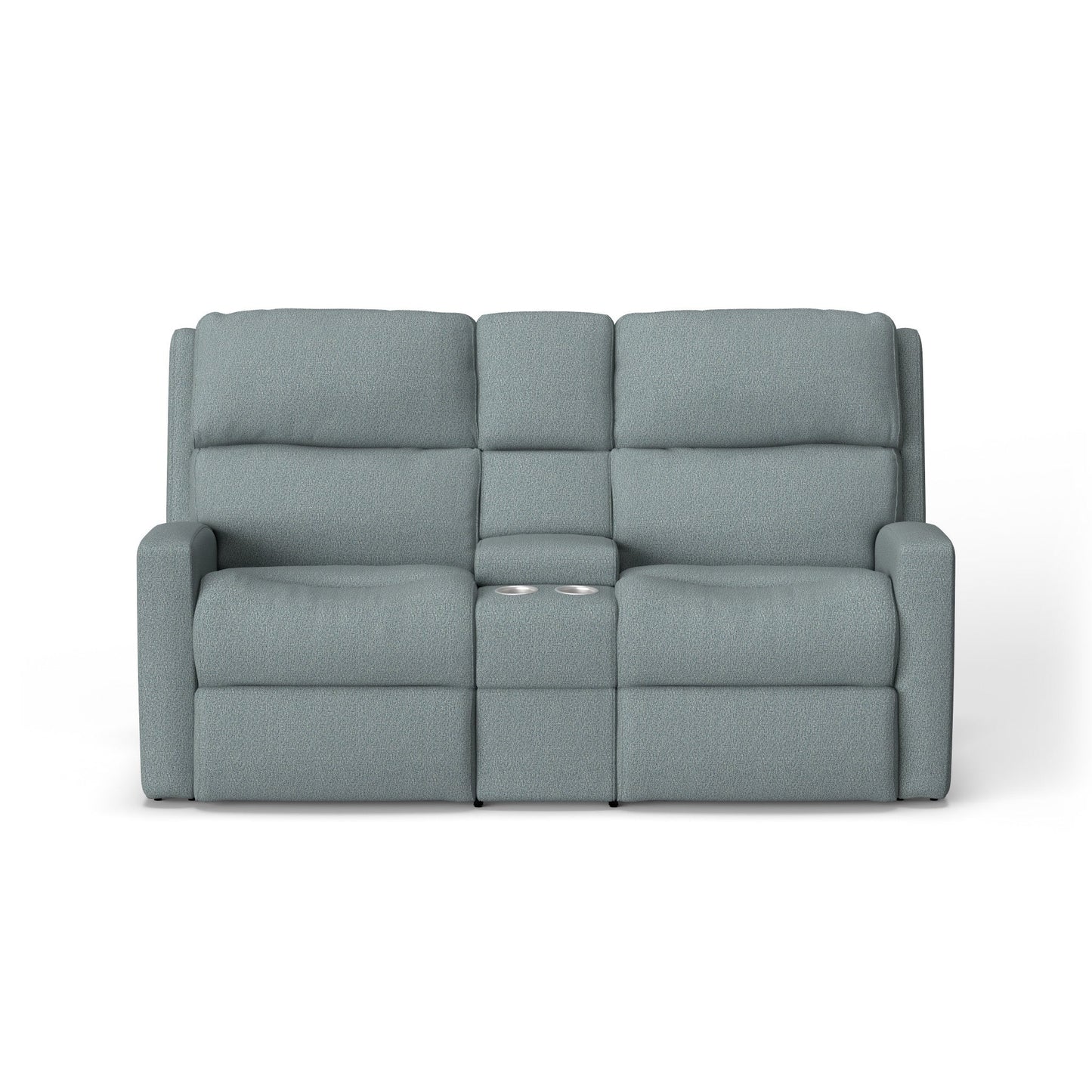 Catalina Fabric Power Reclining Loveseat with Console