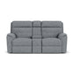 Mason Fabric Reclining Loveseat with Console