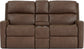 Catalina Fabric Reclining Loveseat with Console