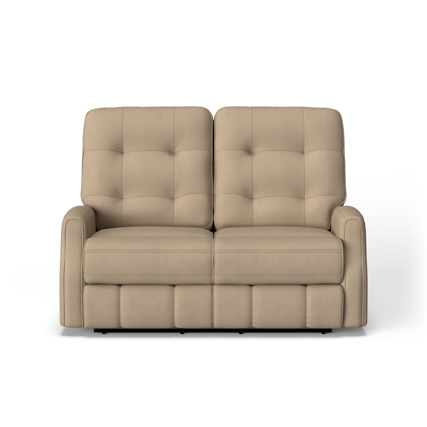 Devon Fabric Power Reclining Loveseat with Power Headrests