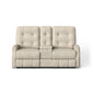 Devon Fabric Power Reclining Loveseat with Console
