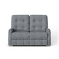 Devon Fabric Power Reclining Loveseat with Power Headrests