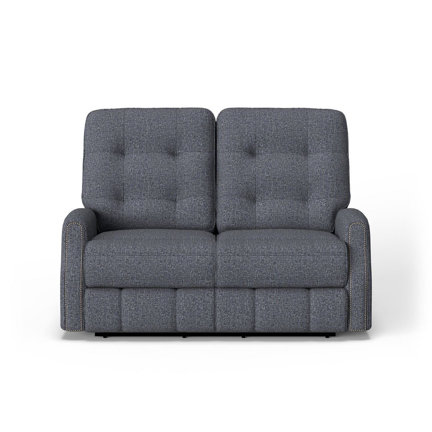 Devon Fabric Power Reclining Loveseat with Power Headrests