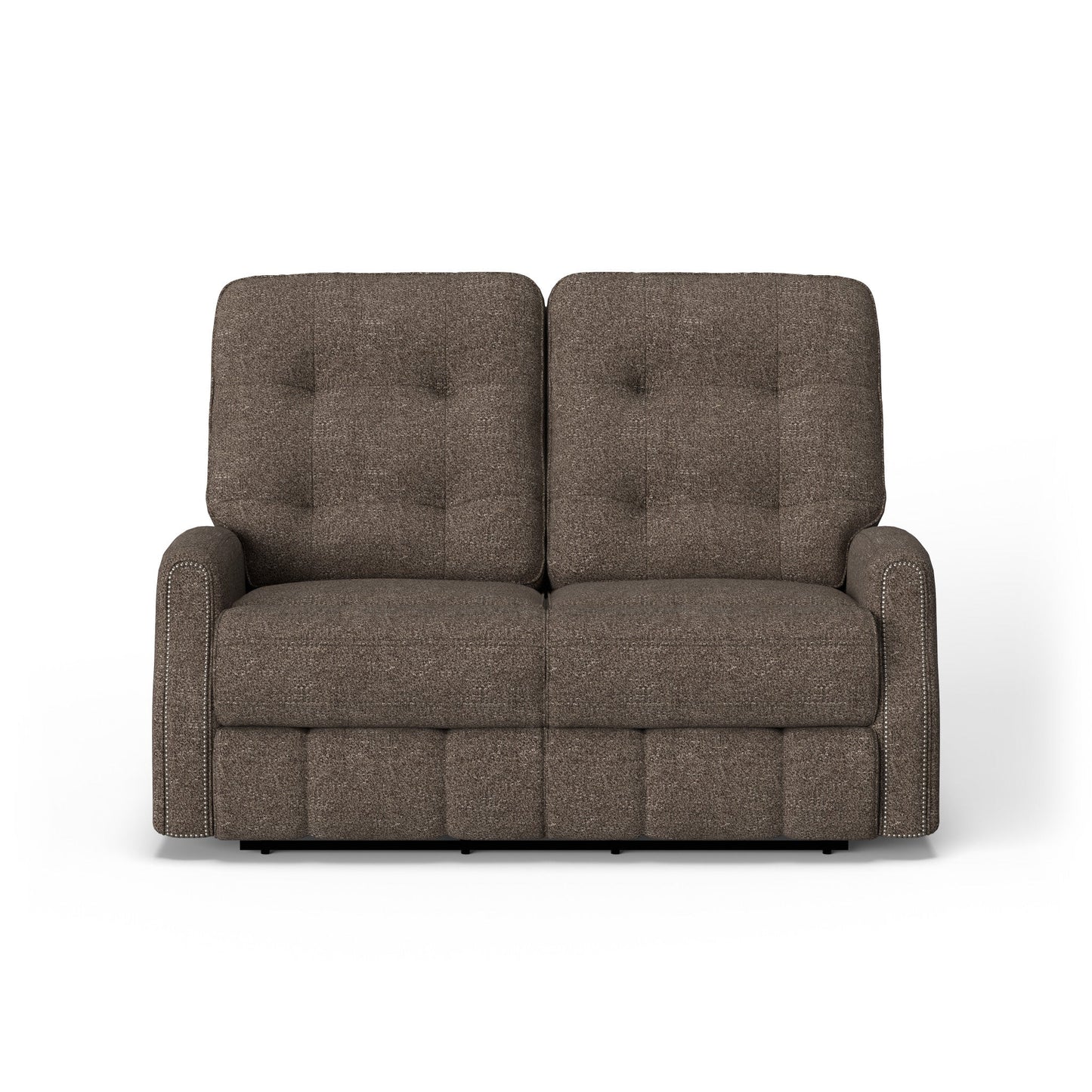 Devon Fabric Power Reclining Loveseat with Power Headrests