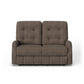 Devon Fabric Power Reclining Loveseat with Power Headrests