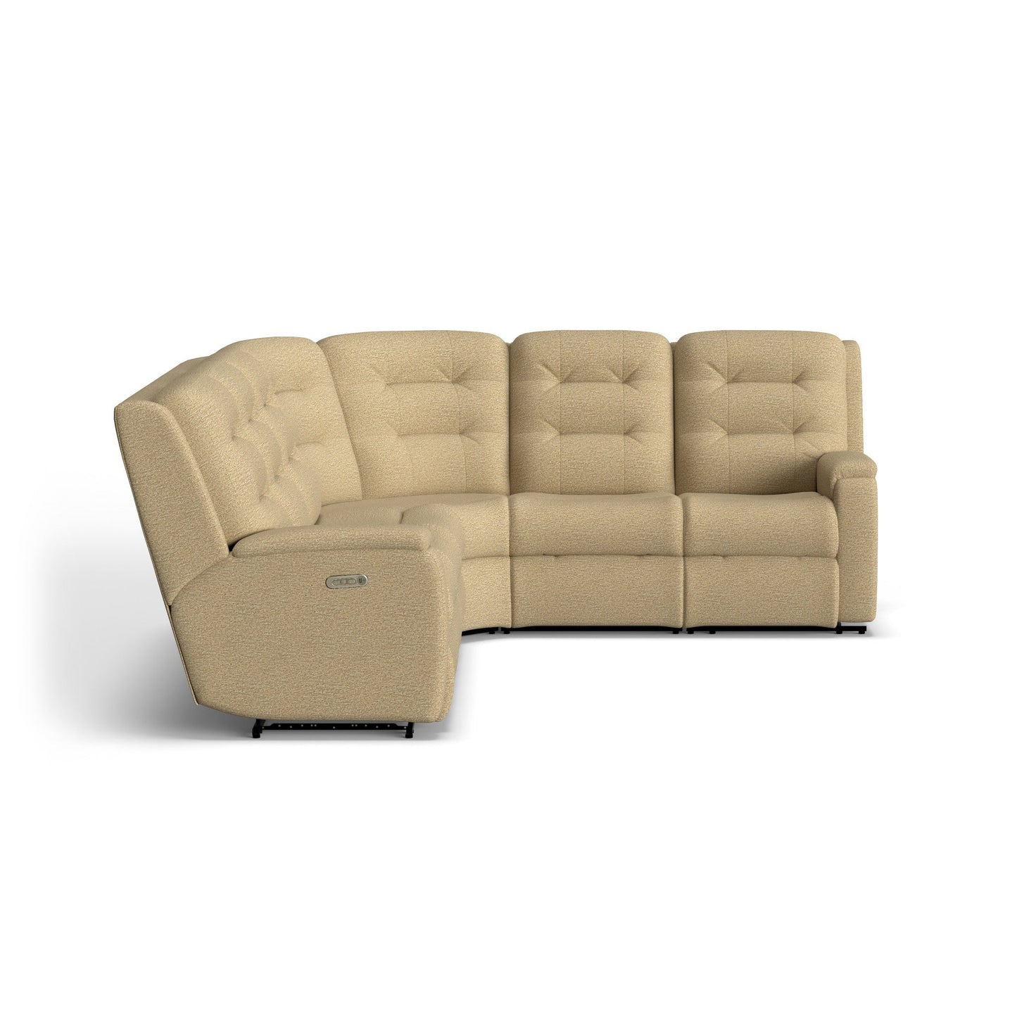 Arlo Fabric Power Reclining Sectional with Power Headrests