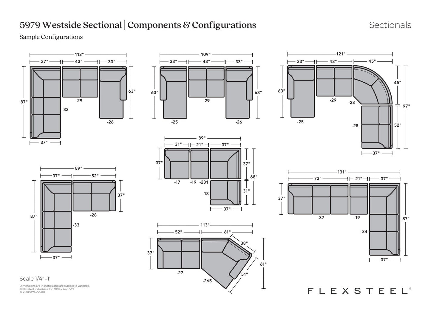 Westside Fabric Sectional