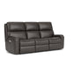Rio Leather Power Reclining Sofa with Power Headrests