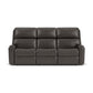 Rio Leather Power Reclining Sofa with Power Headrests