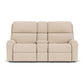 Rio Leather Reclining Loveseat with Console