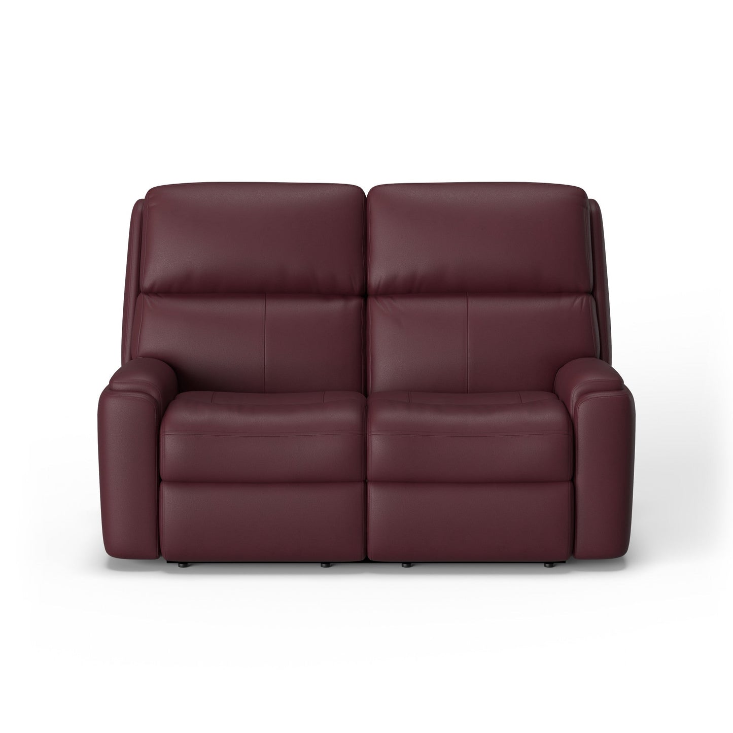 Rio Leather Power Reclining Loveseat with Power Headrests