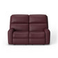 Rio Leather Power Reclining Loveseat with Power Headrests