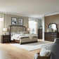 Provence Park - King Shelter Bed, Dresser & Mirror, Chest, Night Stand